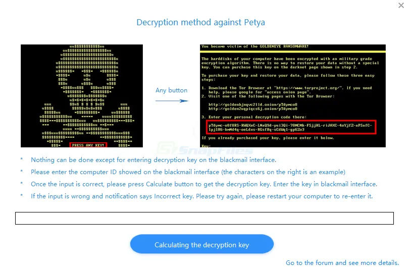 360 Ransomware Decryption Tools Tangkapan layar 2