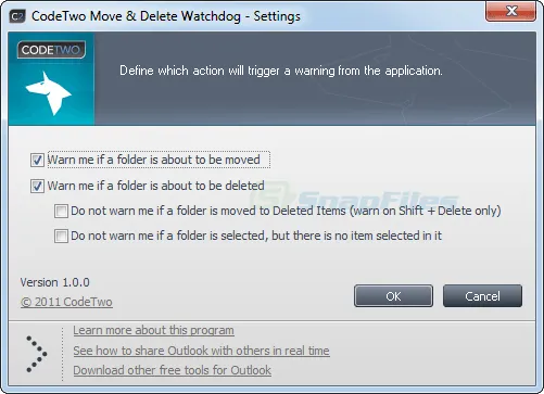 CodeTwo Move and Delete Watchdog Tangkapan layar 2