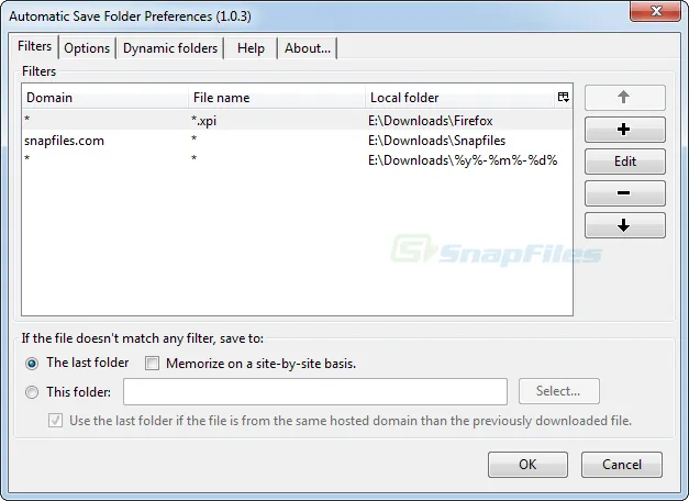 Automatic Save Folder Tangkapan layar 1