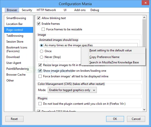 Configuration Mania Tangkapan layar 1