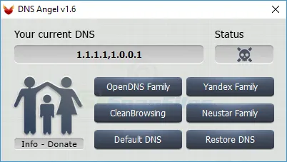 DNS Angel Tangkapan layar 1