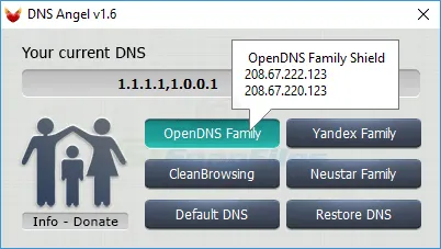 DNS Angel Tangkapan layar 2