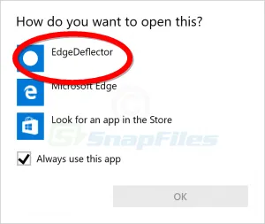 EdgeDeflector Tangkapan layar 1