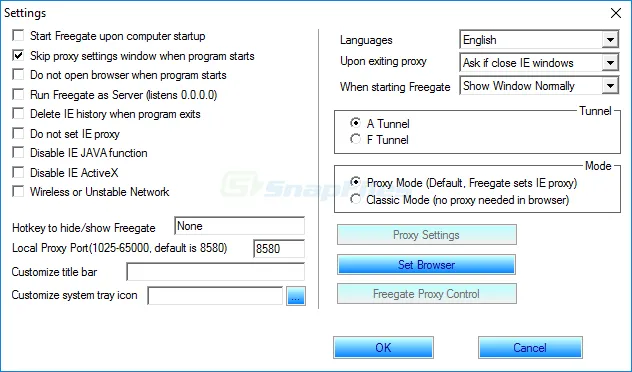 Freegate Tangkapan layar 2