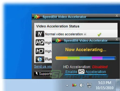 SPEEDbit Video Accelerator Tangkapan layar 2