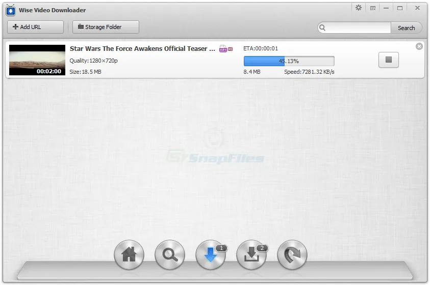 Wise Video Downloader Tangkapan layar 2