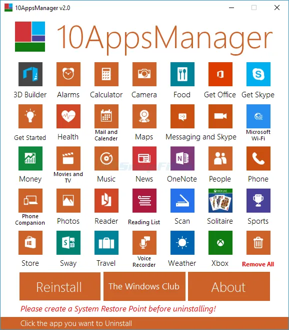 10AppsManager Tangkapan layar 1