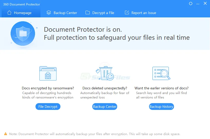 360 Document Protector Tangkapan layar 1