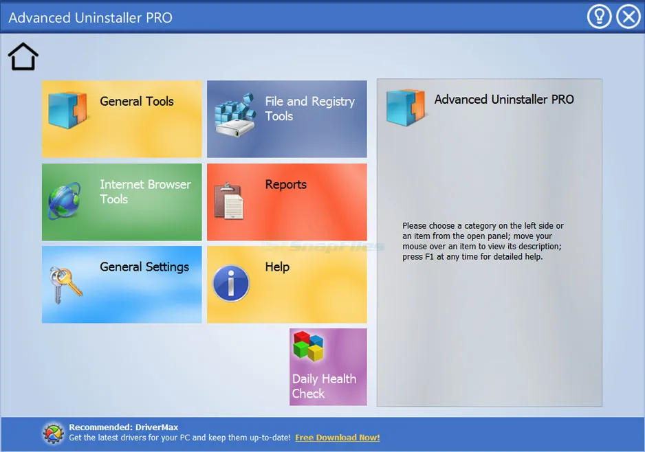 Advanced Uninstaller PRO Tangkapan layar 1