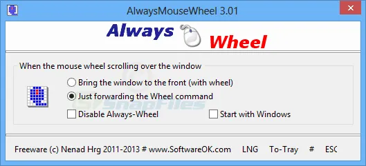 AlwaysMouseWheel Tangkapan layar 1