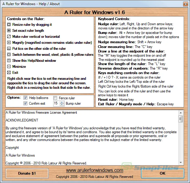 A Ruler for Windows Tangkapan layar 2