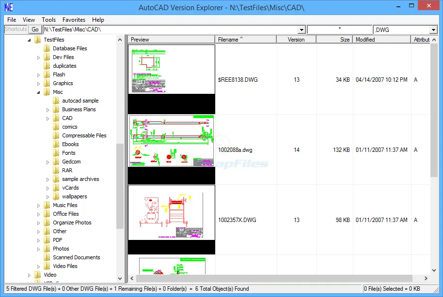 AutoCAD Version Explorer Tangkapan layar 1