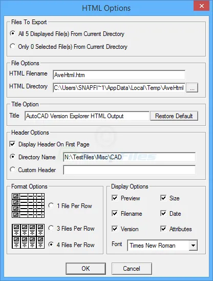 AutoCAD Version Explorer Tangkapan layar 2