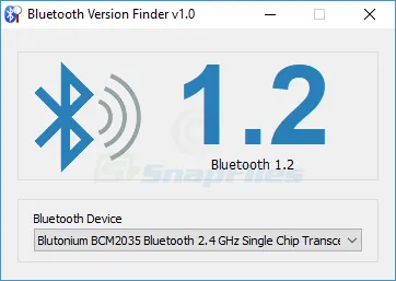 Bluetooth Version Finder Tangkapan layar 1