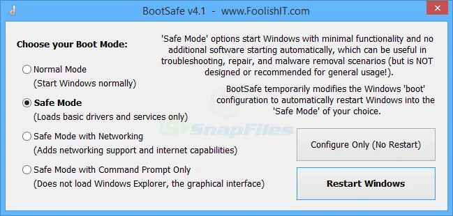 BootSafe Tangkapan layar 1