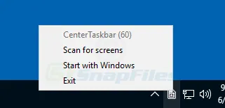 CenterTaskbar Tangkapan layar 2