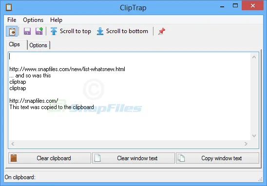 ClipTrap Tangkapan layar 1