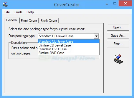 CoverCreator Tangkapan layar 1