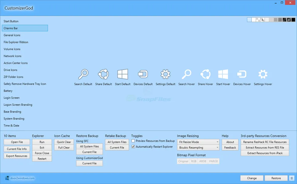 CustomizerGod Tangkapan layar 1