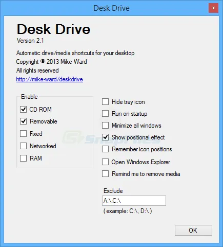 Desk Drive Tangkapan layar 1