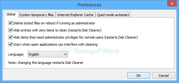 Disk Cleaner Tangkapan layar 2