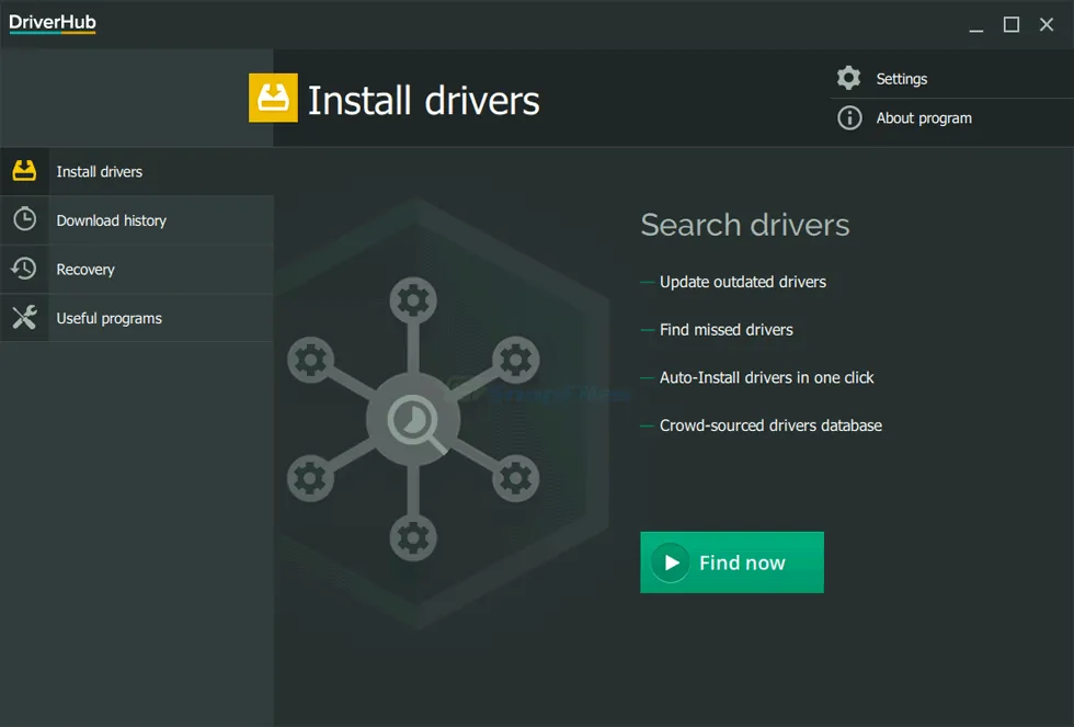 DriverHub Tangkapan layar 1