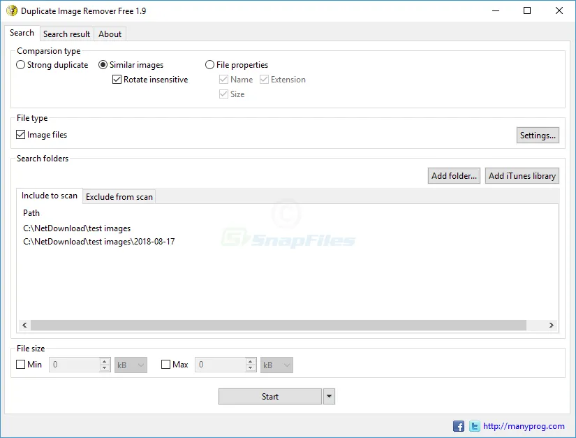 Duplicate Image Remover Free Tangkapan layar 1