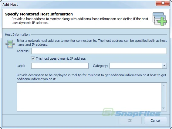 EMCO Ping Monitor (Free Version) Tangkapan layar 2