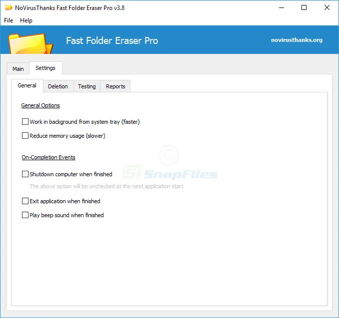 Fast Folder Eraser Pro Tangkapan layar 2