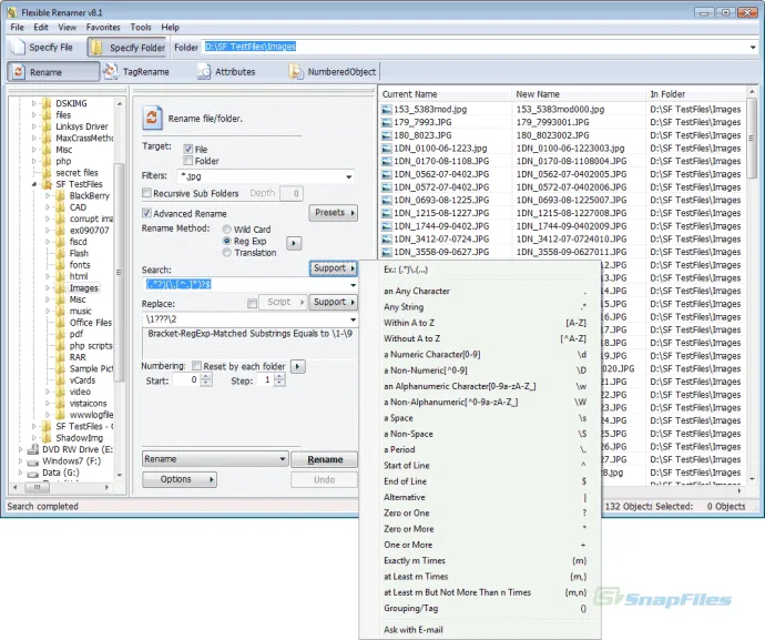 Flexible Renamer Tangkapan layar 2