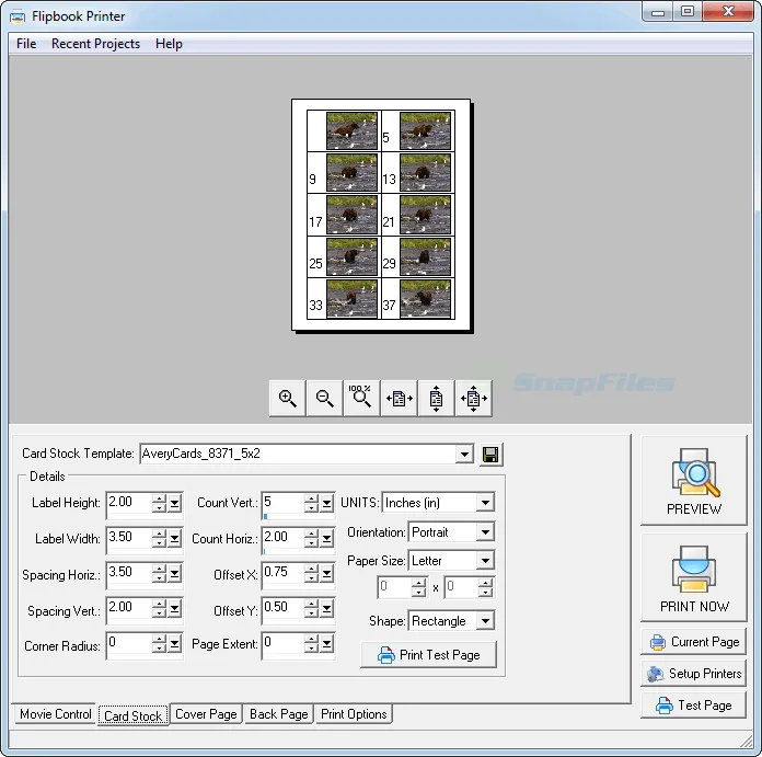 Flipbook Printer Tangkapan layar 2