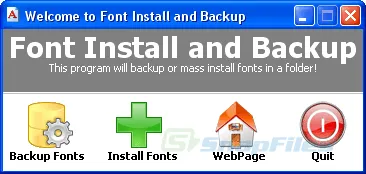 Font Install & Backup Tangkapan layar 1