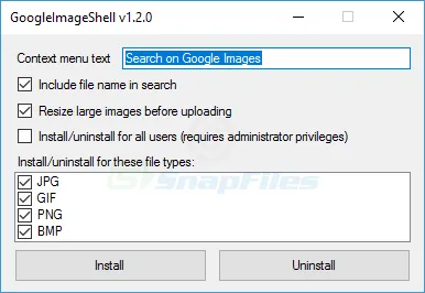 GoogleImageShell Tangkapan layar 2