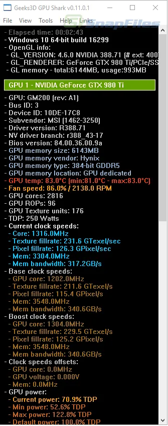 GPU Shark Tangkapan layar 2