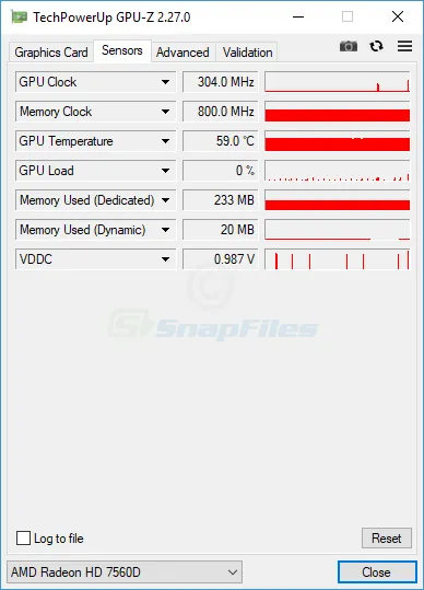 GPU-Z Tangkapan layar 2