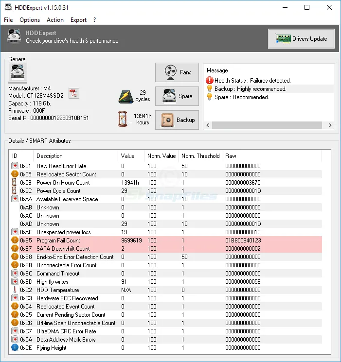 HDDExpert Tangkapan layar 1