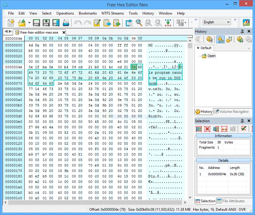 Free Hex Editor Neo Tangkapan layar 1