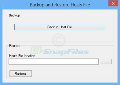 SysMate Hosts File Walker Tangkapan layar 2