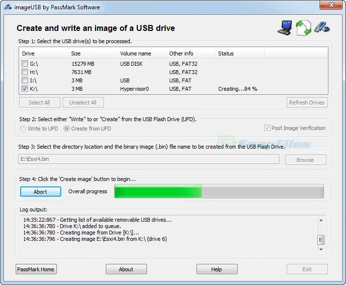 ImageUSB Tangkapan layar 2