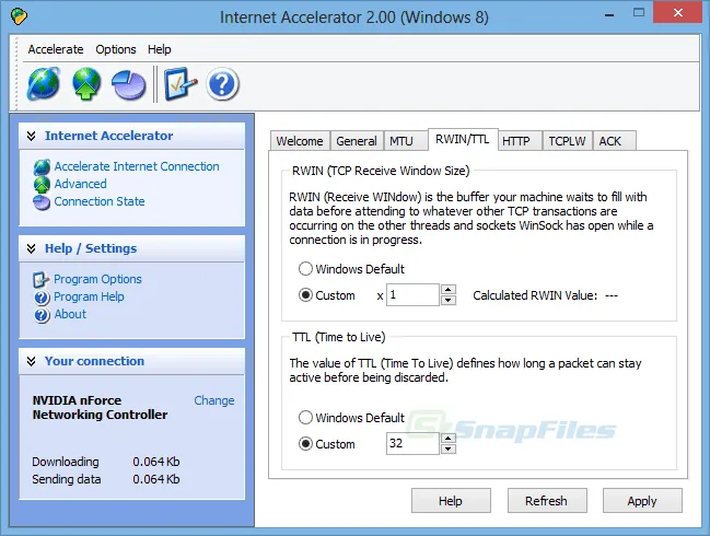 Pointstone Internet Accelerator Tangkapan layar 2