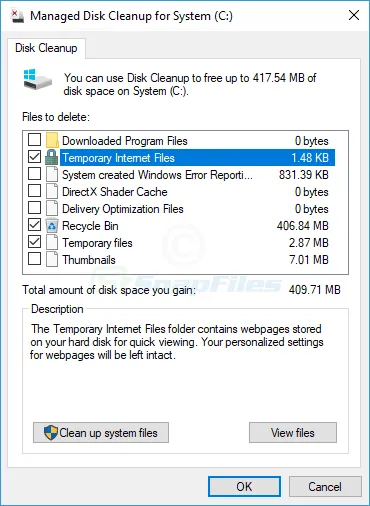 Managed Disk Cleanup Tangkapan layar 1