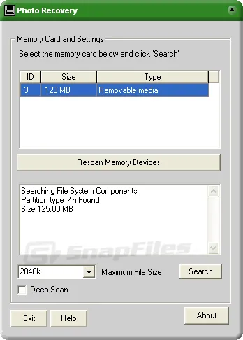 MjM Photo Recovery Tangkapan layar 1