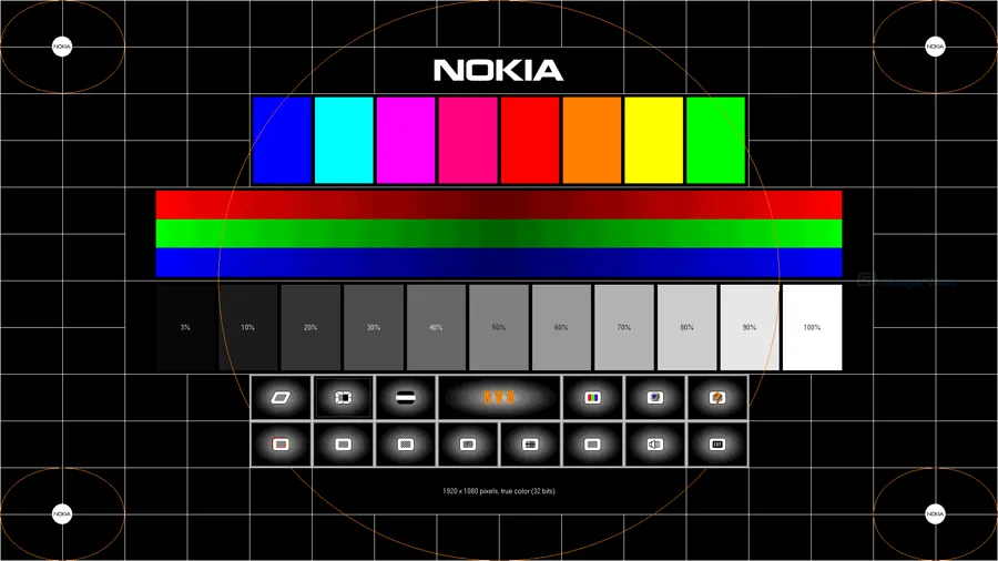 Nokia Monitor Test Tangkapan layar 1