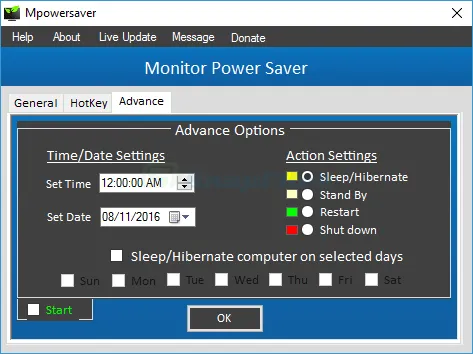 MpowerSaver Tangkapan layar 2