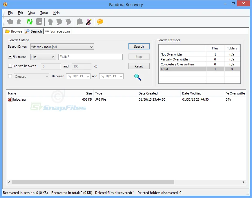 Pandora Recovery Tangkapan layar 2