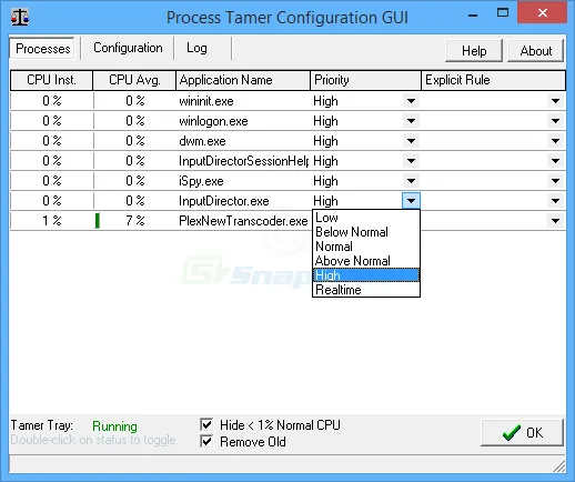 Process Tamer Tangkapan layar 2