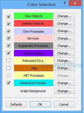 Process Explorer Tangkapan layar 2