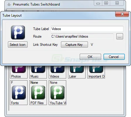 Pneumatic Tubes File Router Tangkapan layar 2