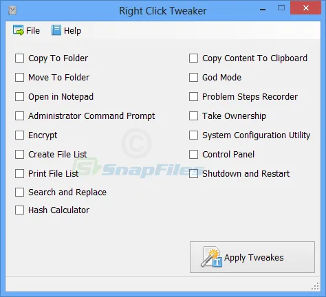 Right Click Enhancer Tangkapan layar 2