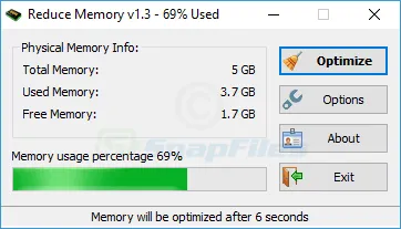 Reduce Memory Tangkapan layar 1